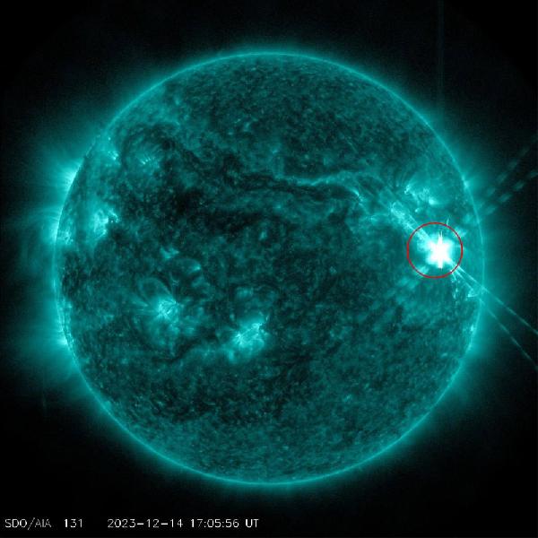 "Фобос": На Солнце произошла сильнейшая вспышка за последние шесть лет