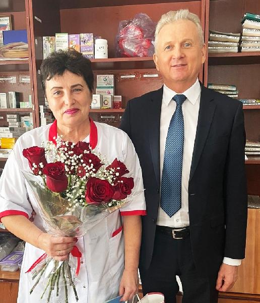 Поздравляем с юбилеем работника медицины Хабарского района! Поздравляем с юбилеем работника медицины Хабарского района!
