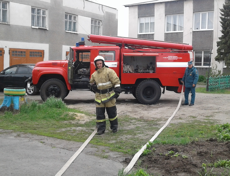 Пожарно-тактические занятия в редакции проведены успешно