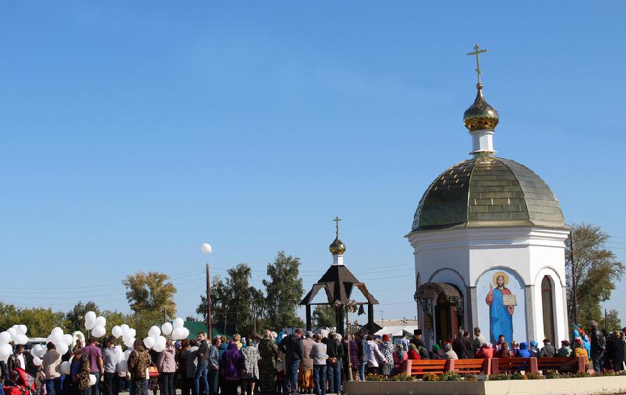 В Хабарском районе открыта новая часовня