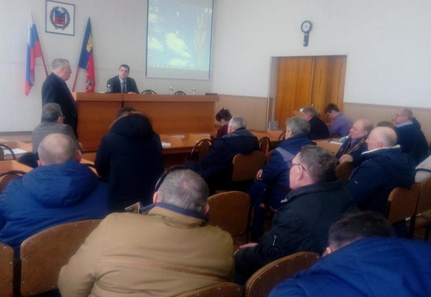 В администрации Хабарского района состоялся семинар для земледельцев
