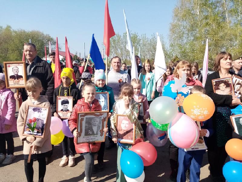На территории Мартовского сельсовета состоялись праздничные мероприятия, посвящённые Дню Победы