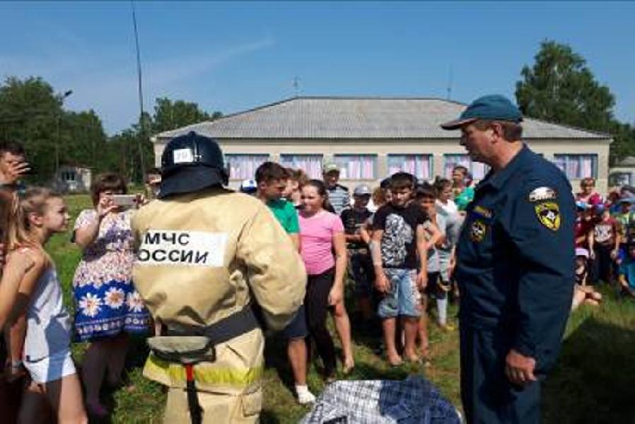День пожарной безопасности в лагере «Берёзка» прошёл на отлично