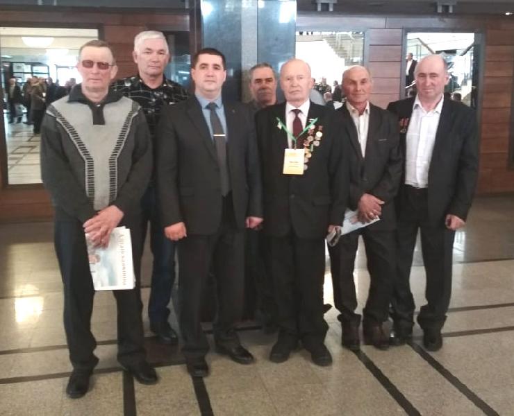 Делегация Хабарского района приняла участие в торжестве, посвящённом 65-летию целины