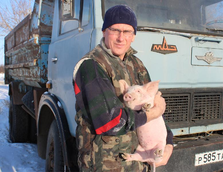 Андрей Николаевич Дик из Хабаров–победитель среди ЛПХ по производству и реализации мяса