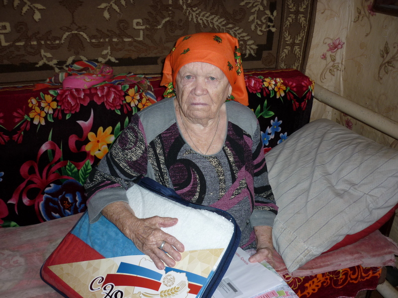 Анастасия Петровна Цыбулько из Свердловского встретила 90-летний юбилей