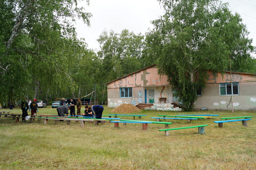 Ремонтные работы в детском лагере «Берёзка» приближают сезон отдыха