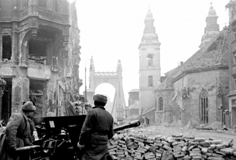 Освобождение Будапешта - 13 февраля 1945 г.
