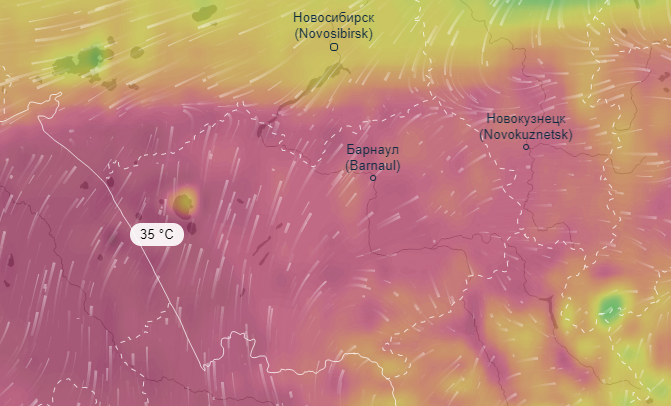 До +35 градусов потеплеет в Алтайском крае