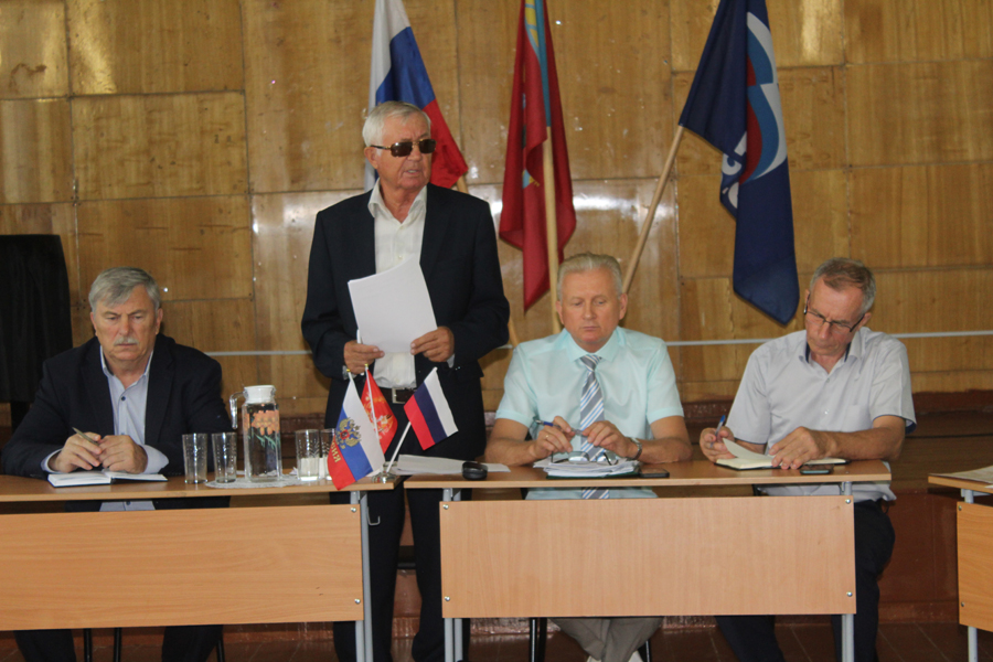 Президиум Хабарского районного совета ветеранов обсудил вопросы по проведению очередной Олимпиады людей пожилого возраста