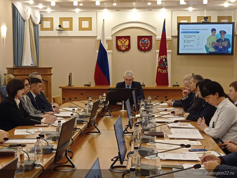 Заседание оргкомитета «Победа» при Губернаторе края