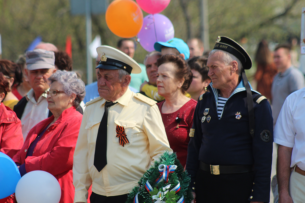 Хабары отметили 76-ю годовщину Великой Победы