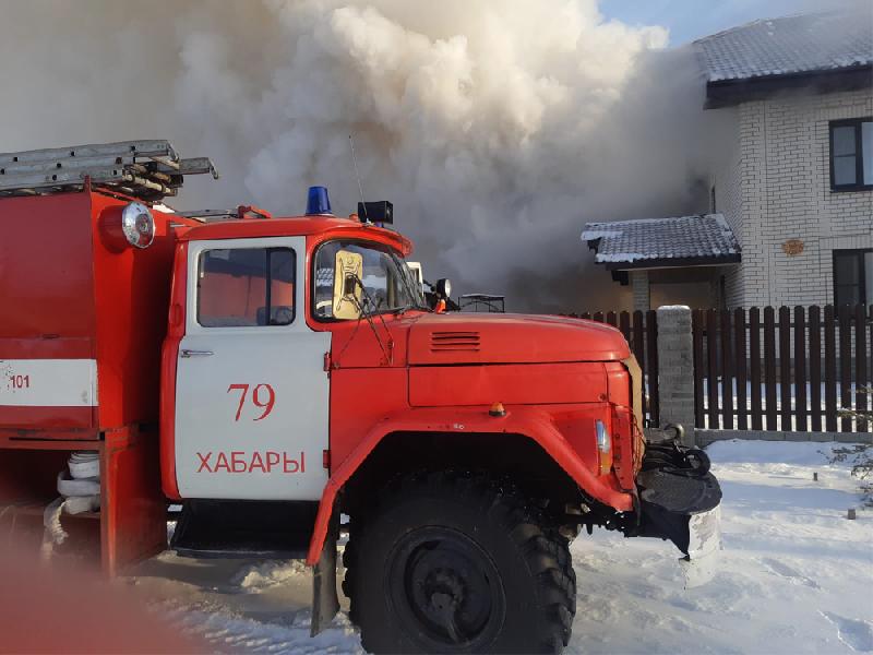 У жителей Хабаров случился пожар