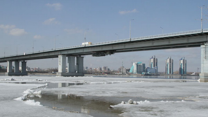 Река Алей в районе Рубцовска превысила опасную отметку
