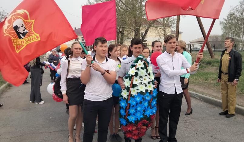 В Утянке состоялся торжественный митинг в честь Дня Победы