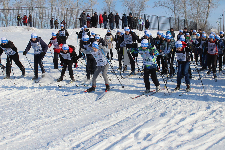 Жители Хабарского района присоединились ко Всероссийской массовой лыжной гонке «Лыжня России»
