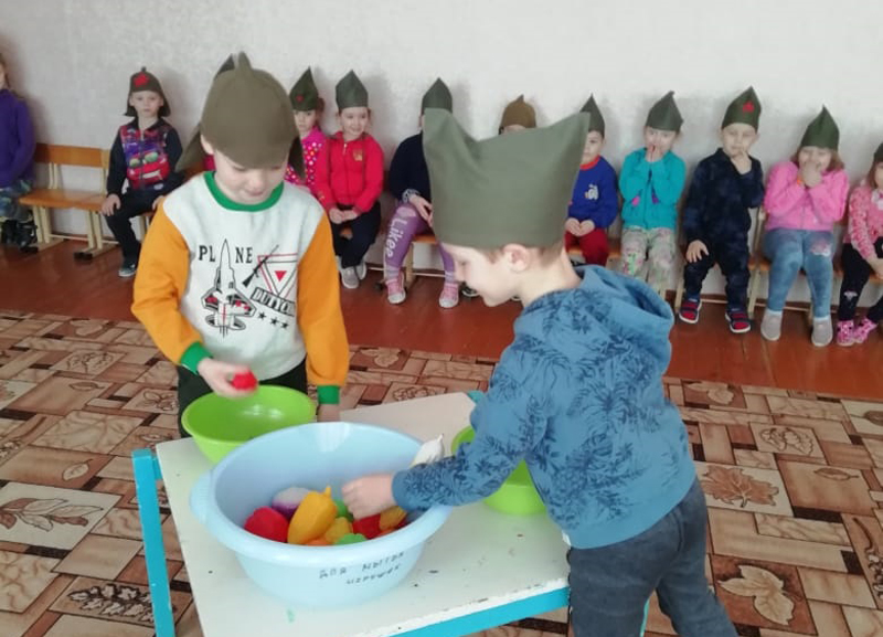 В Ильинском детском саду "Боровичок" прошёл праздник, посвященный Дню защитников Отечества