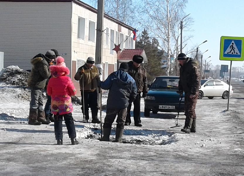 Сегодня уроков не будет – вода перемёрзла